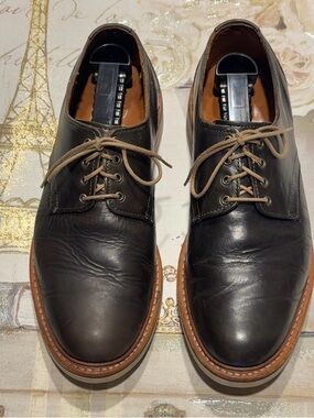 Allen Edmonds Leather Nomad Plain Toe Oxford Dress Shoe Size 8